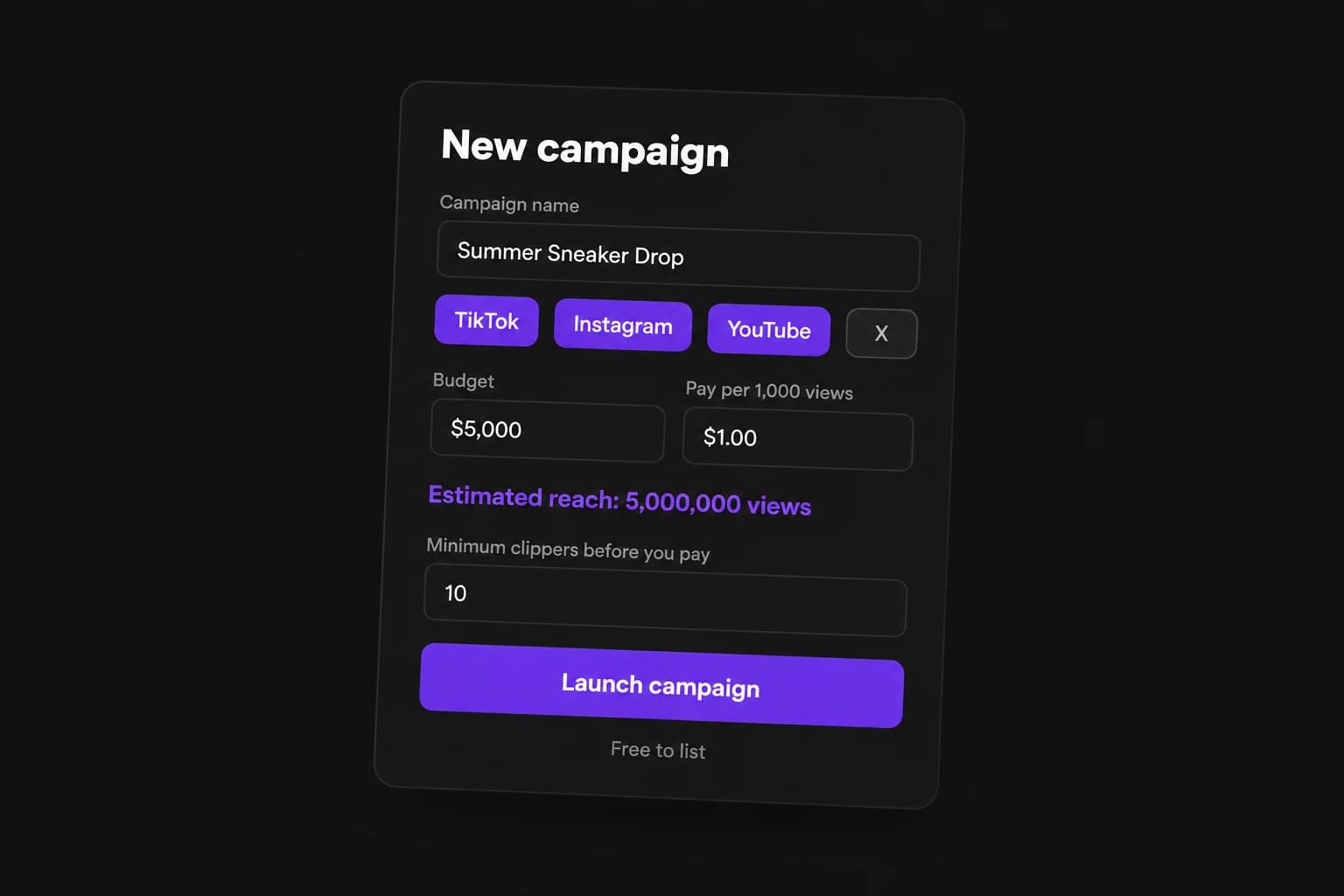 Brands launch campaign